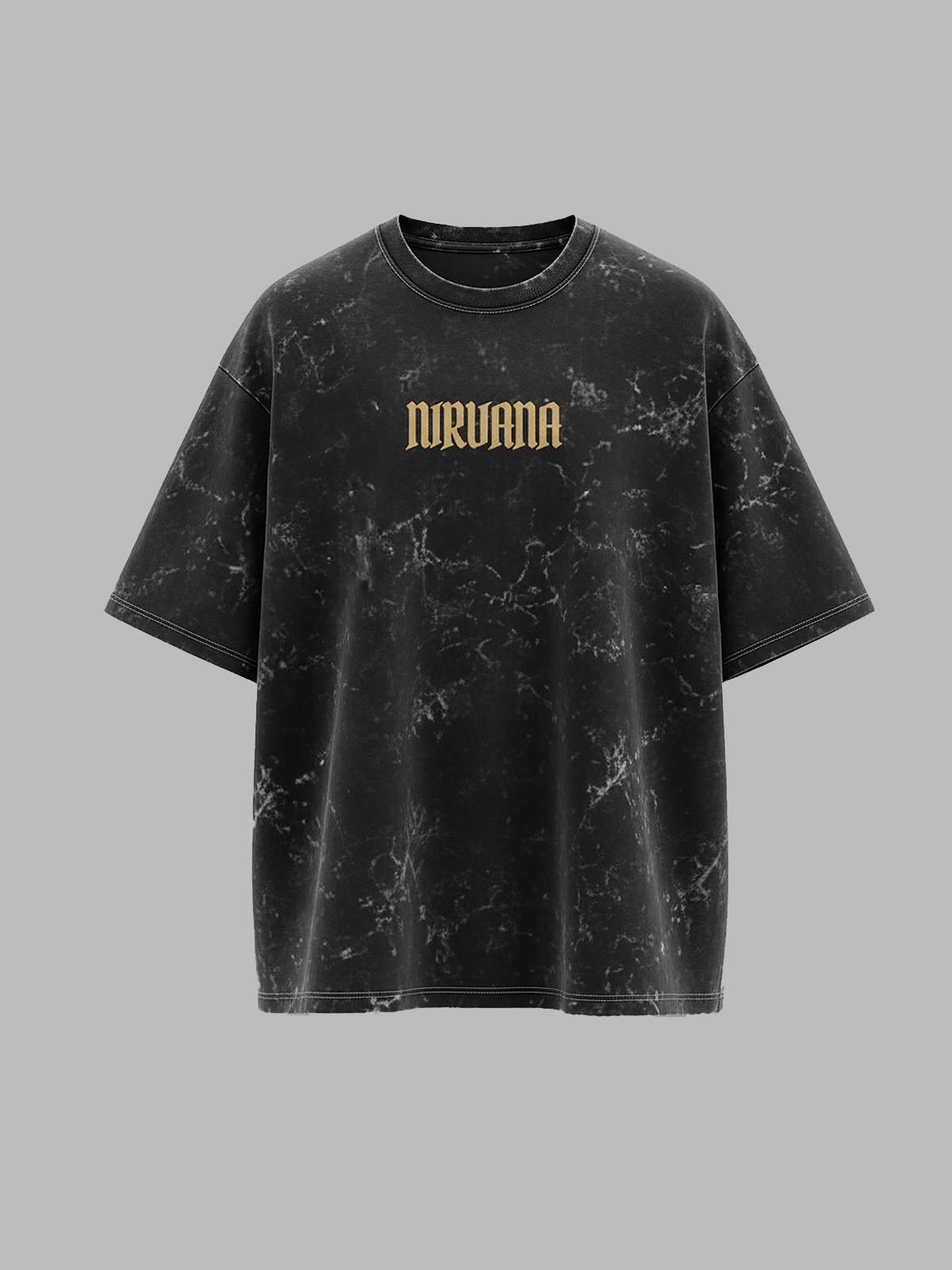 Ascend – Nirvana Acid Wash Oversized Tee