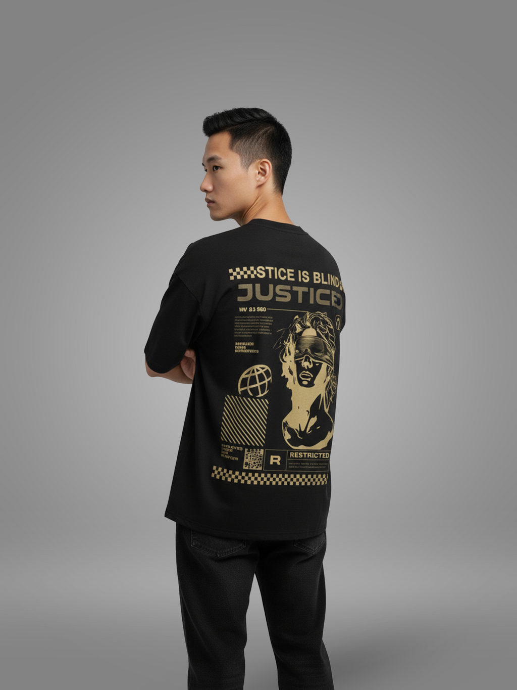 Justice – Aesthetic Oversized Tee