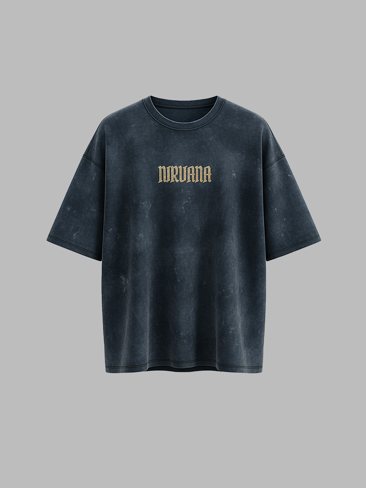 Ascend – Nirvana Acid Wash Oversized Tee