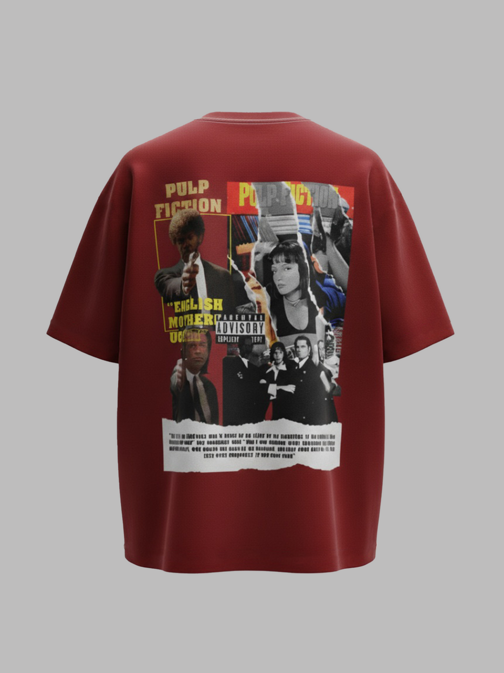 English Motherf***er Oversized Tee