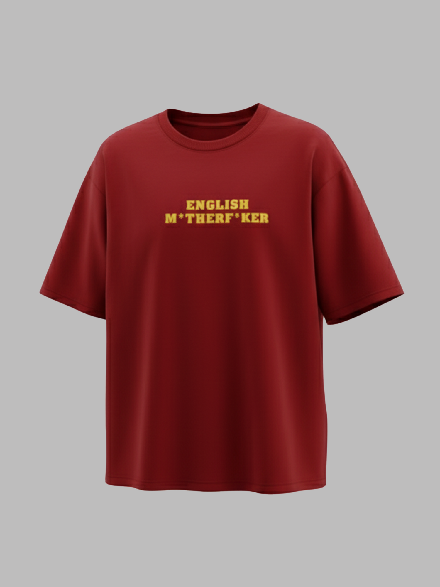 English Motherf***er – Pulp Fiction Oversized Tee
