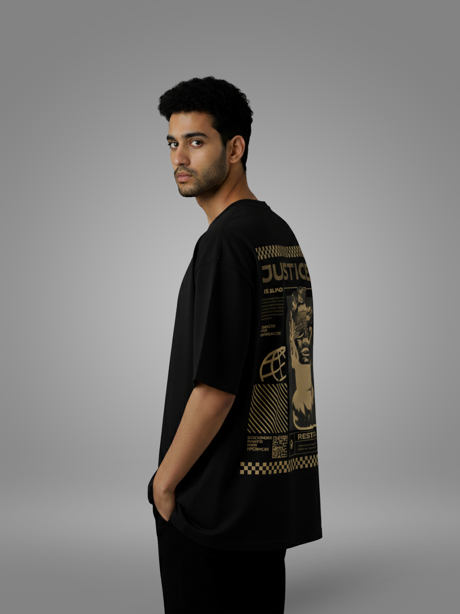 Justice – Aesthetic Oversized Tee