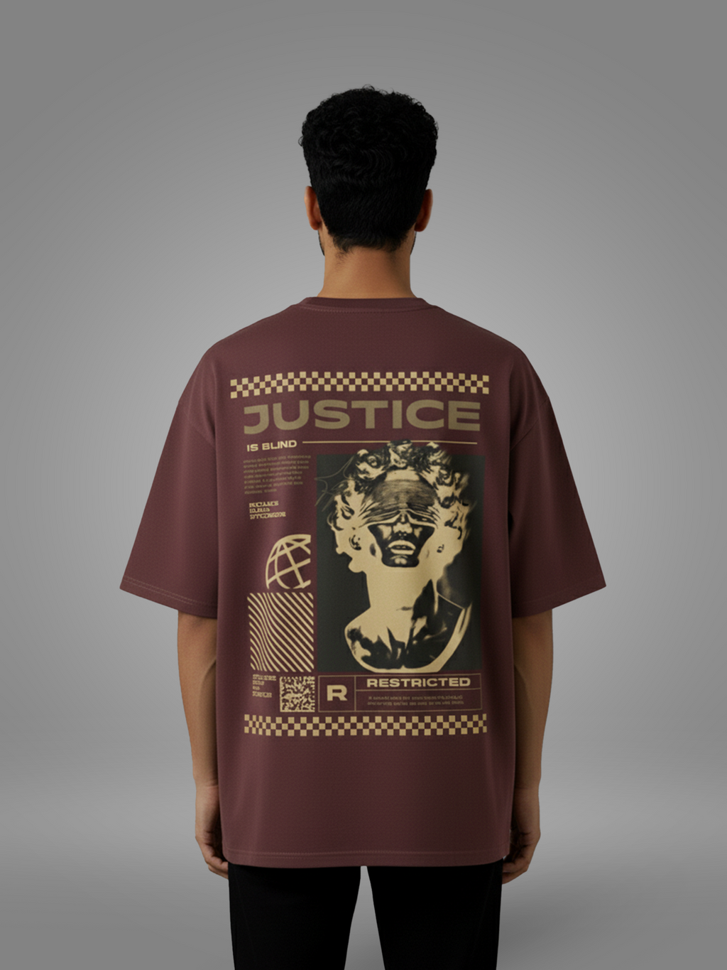 Justice – Aesthetic Oversized Tee