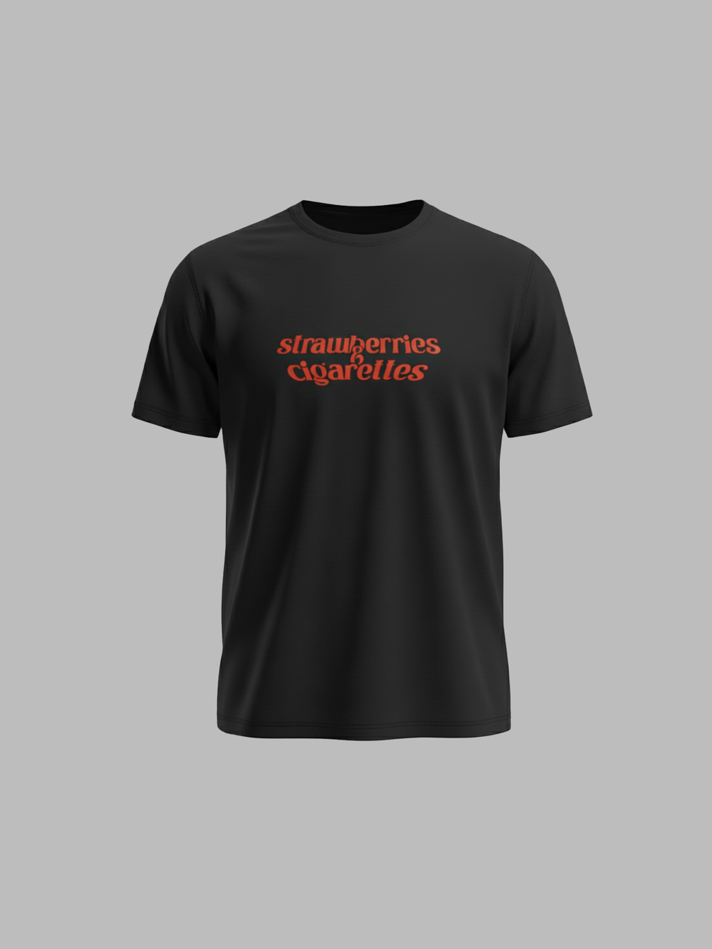 Strawberries & Cigarettes Unisex Premium Cotton T-Shirt – Inspired by Troy