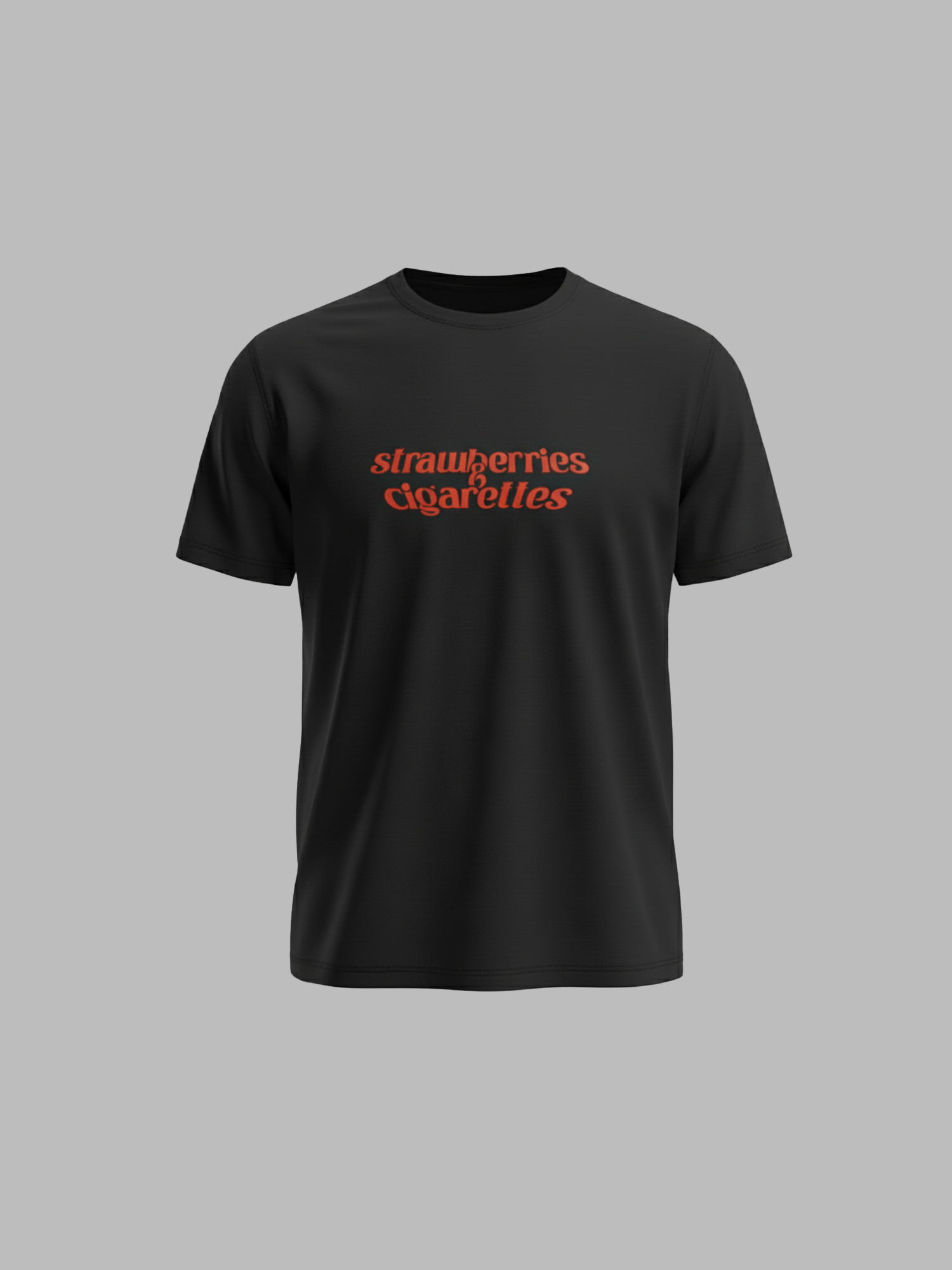 Strawberries & Cigarettes Unisex Premium Cotton T-Shirt – Inspired by Troy