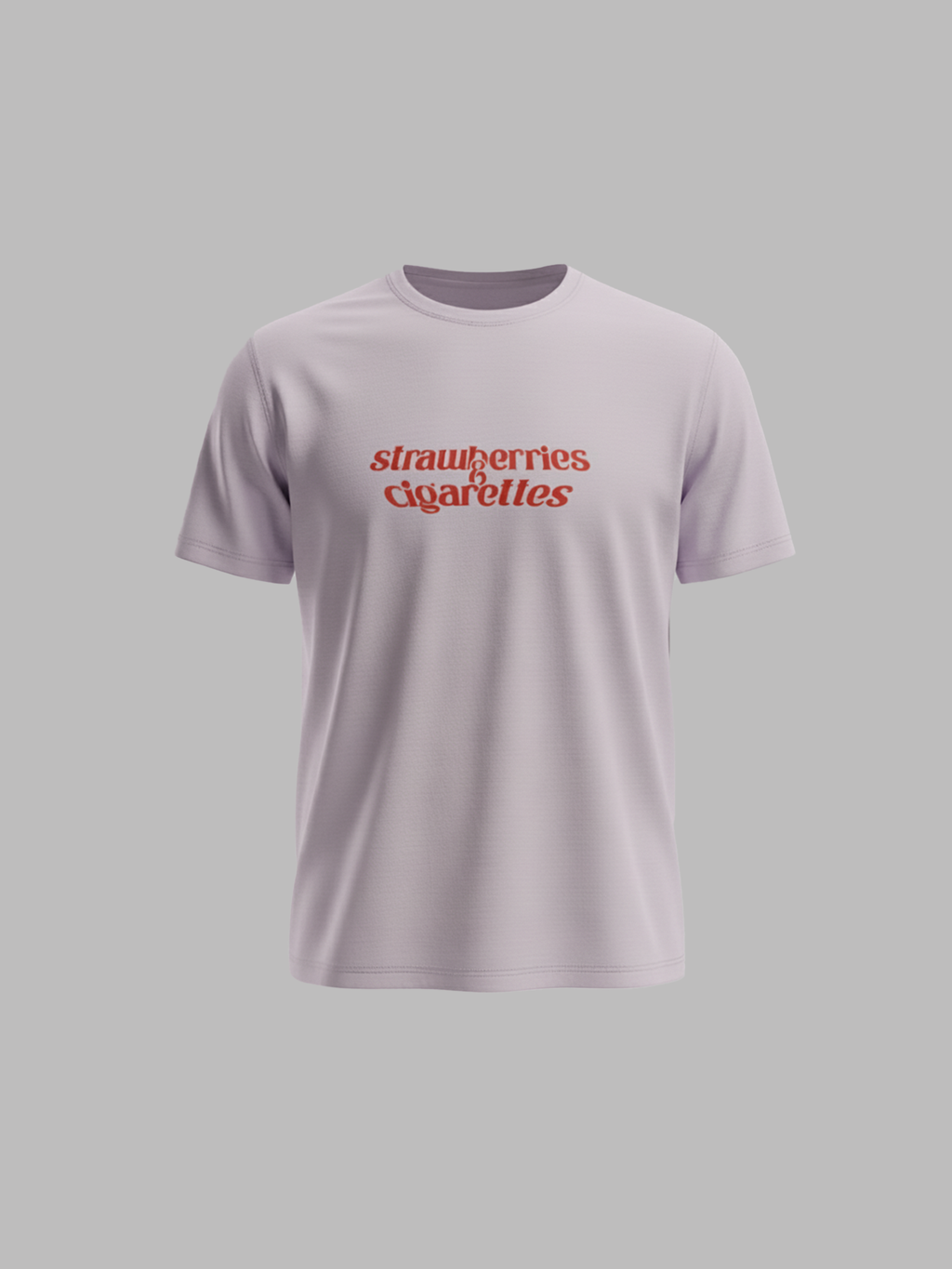 Strawberries & Cigarettes Unisex Premium Cotton T-Shirt – Inspired by Troy